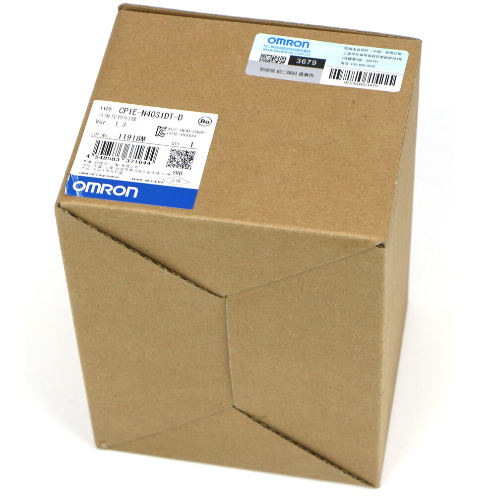 Brand New In Box Omron CP1E-N40S1DT-D PLC Module DHL / UPS / FedEx