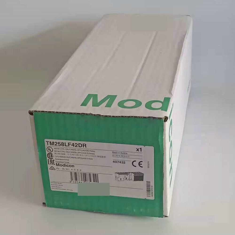 1PC New Schneider TM258LF42DR PLC Programmable Controller Expedited Shipping DHL / UPS / FedEX
