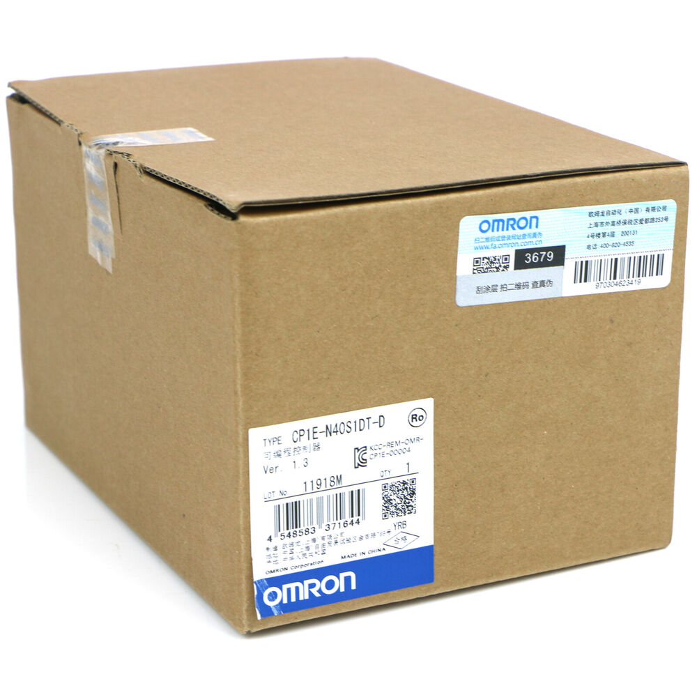 Brand New In Box Omron CP1E-N40S1DT-D PLC Module DHL / UPS / FedEx