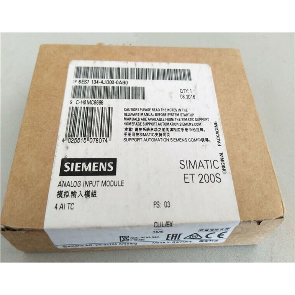 New Siemens 6ES7 134-4JD00-0AB0 6ES7134-4JD00-0AB0 Electronics module for ET200S