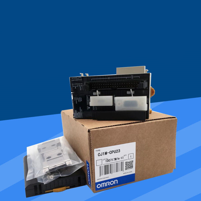 1PC OMRON CJ1M-CPU23 CPU Unit CJ1MCPU23 PLC New In Box Expedited Shipping DHL / UPS / FedEx