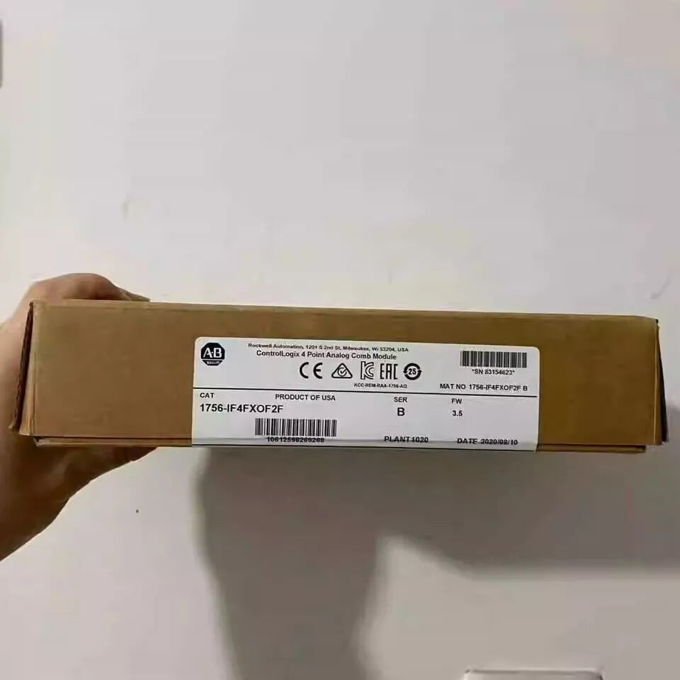 New Factory Sealed AB 1756-IF4FXOF2F /B ControlLogix 6 Point Analog Combo Module DHL / UPS / FedEx