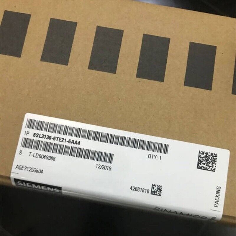 1PC Siemens New 6SL3130-6TE21-6AA4 1 year warranty Fast Shipping By DHL