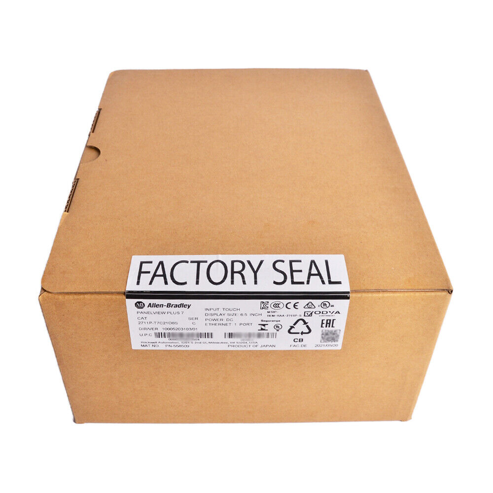 Allen Bradley 2711P-T7C21D8S AB 2711PT7C21D8S HMI Panelview Plus 7 Terminal New DHL / UPS / FedEx
