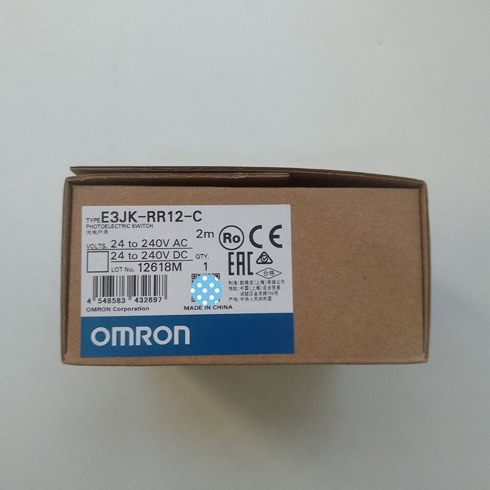 New Omron E3JK-RR12-C Photoelectric Switch E3JKRR12C Free Shipping 1PC DHL / UPS / FedEx
