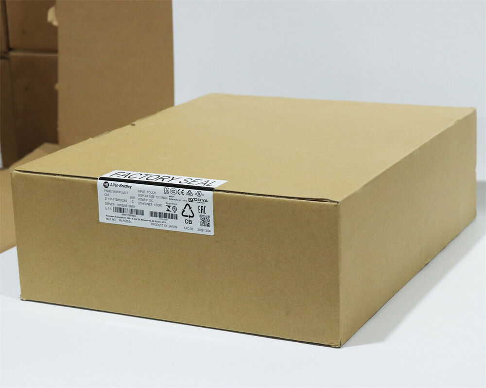 Allen-Bradley 2711P-T12W21D8S PanelView Plus 7 Graphic Terminal 12.1 inch Sealed DHL / UPS / FedEx