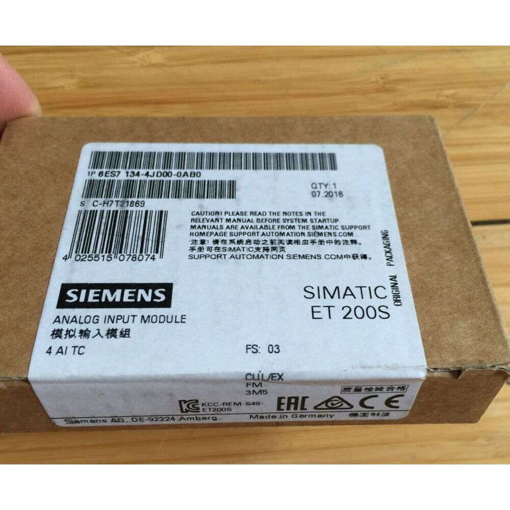 New Siemens 6ES7 134-4JD00-0AB0 6ES7134-4JD00-0AB0 Electronics module for ET200S
