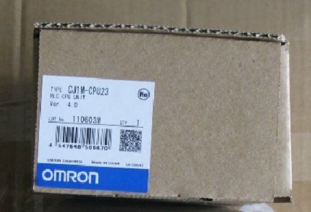 1PC OMRON CJ1M-CPU23 CPU Unit CJ1MCPU23 PLC New In Box Expedited Shipping DHL / UPS / FedEx