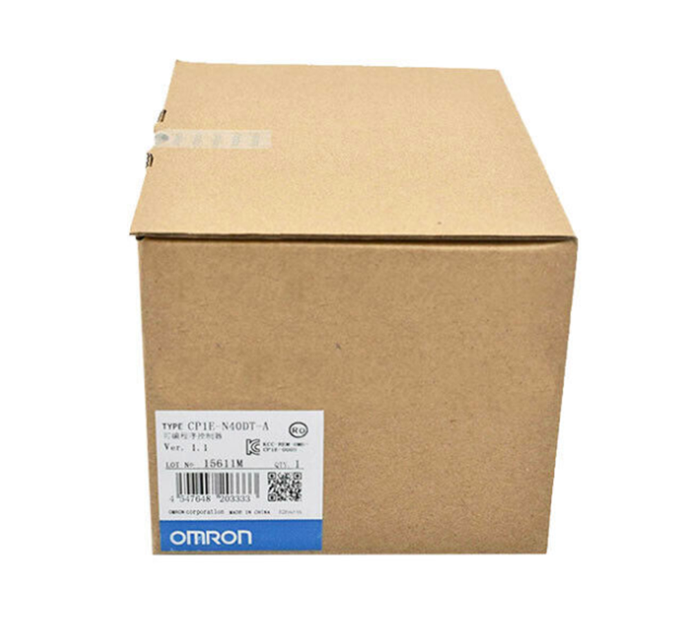 NEW OMRON AUTOMATION AND SAFETY CP1E-N40DT-A PLC PROGRAMMABLE LOGIC CONTROLLER DHL / UPS / FedEx