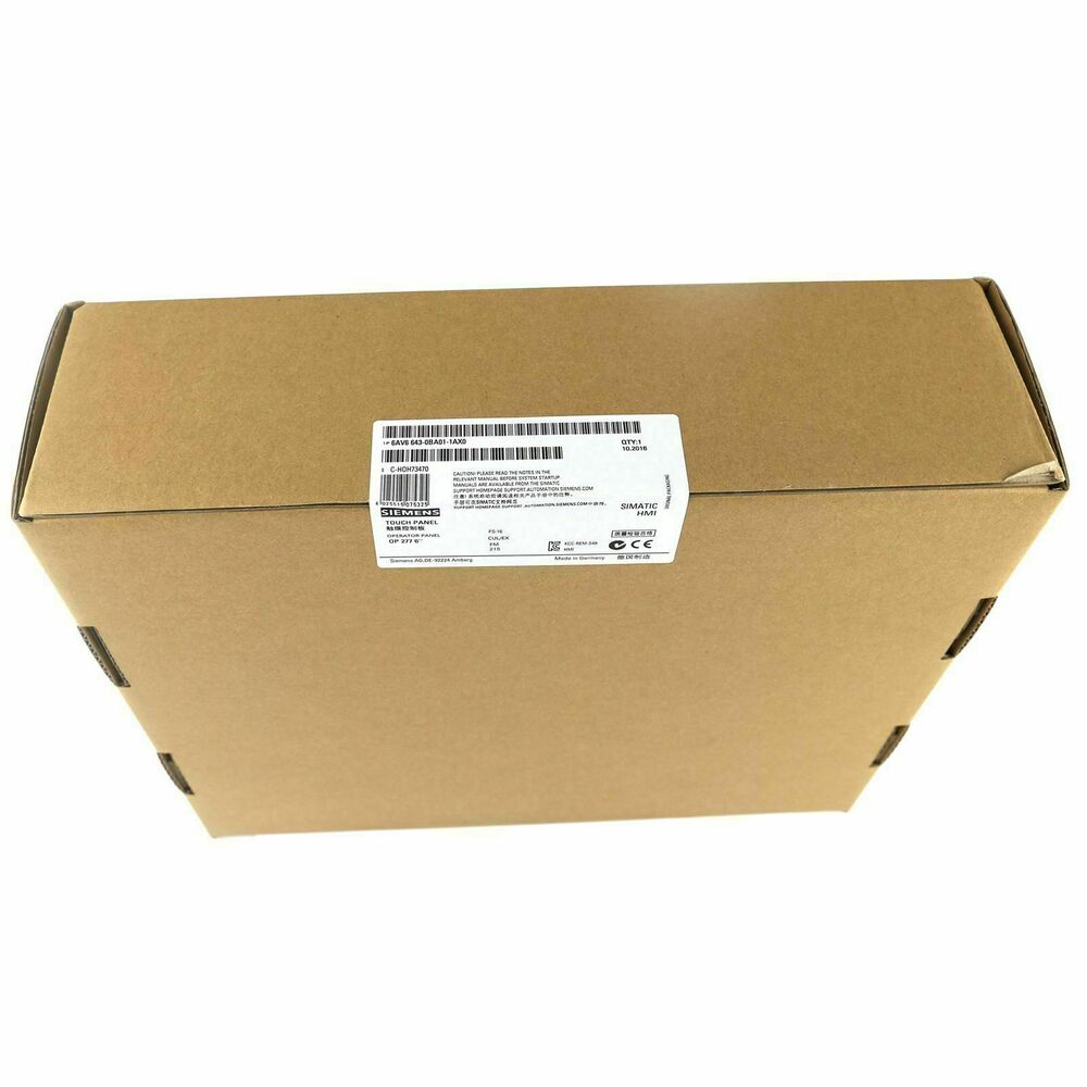 New Siemens 6AV6643-0BA01-1AX0 6AV6 643-0BA01-1AX0 SIMATIC OP 277 6" Panel
