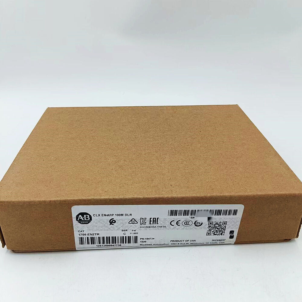 2023 New AB 1756-EN2TR 2-PORT CLX HI-CAP ENET/IP MODULE Allen-Bradley 1756-EN2TR Fedex or DHL