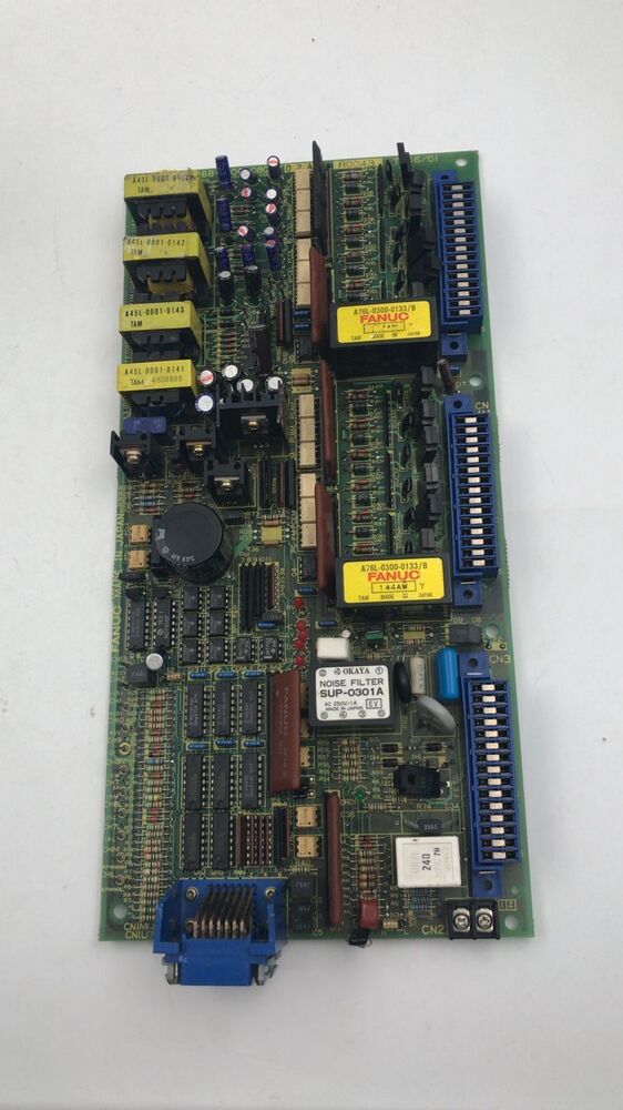 USED FANUC A16B-1200-0800 TWO AXIS SERVO AMPLIFIER PCB FREE EXPEDITED SHIPPINGDHL / UPS / FedEx