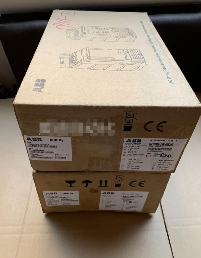 1PC New ABB ACS355-03E-04A1-4 380V 1.5KW Frequency Converter Brand