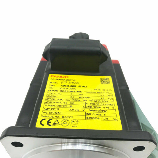 FANUC A06B-0061-B103 Servo Motor A06B0061B103 New In Box Expendited ShippingDHL / UPS / FedEx