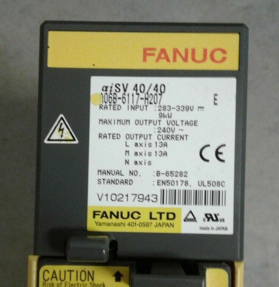 FANUC A06B-6117-H207 SERVO AMP MODULE UPS / DHL / Fedex