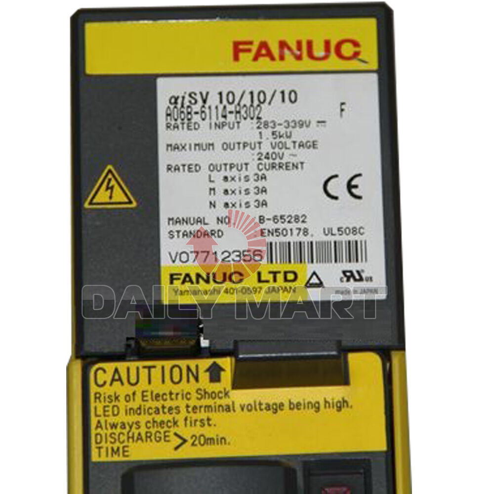 Brand New in Box FANUC A06B-6114-H302