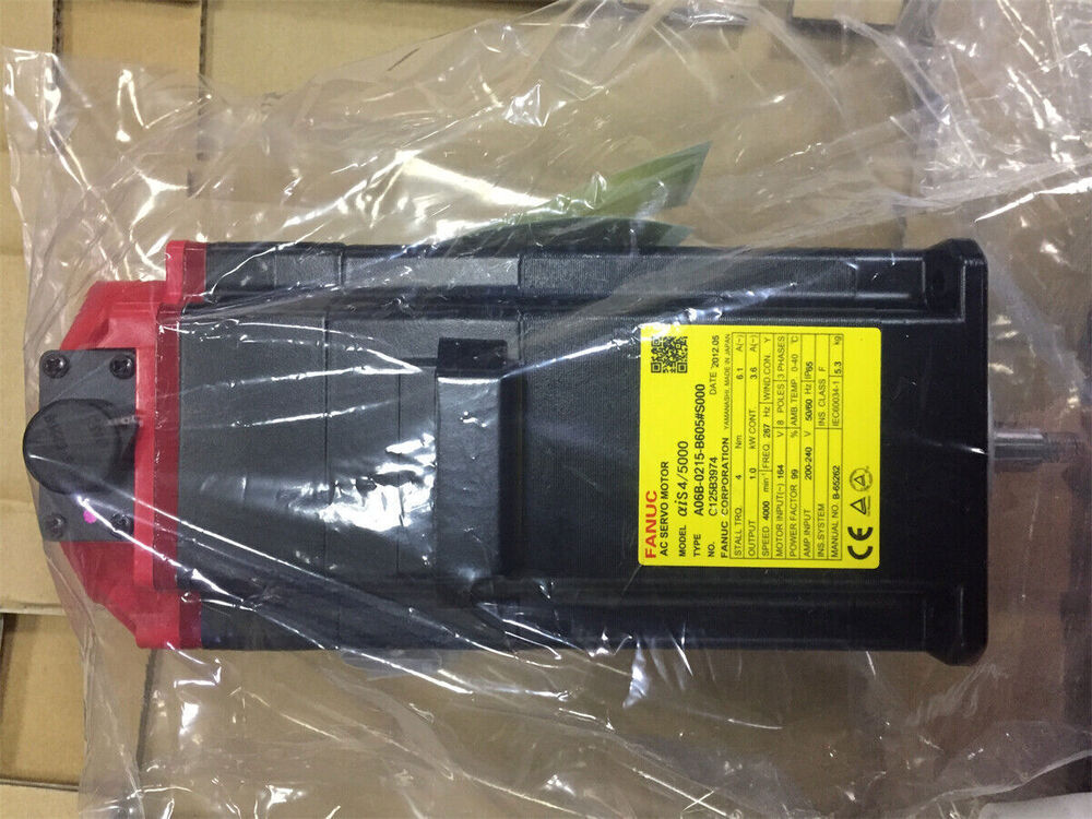 FANUC A06B-0215-B605#S000 Servo Motor New A06B0215B605#S000 Expedited Shipping UPS / DHL / Fedex