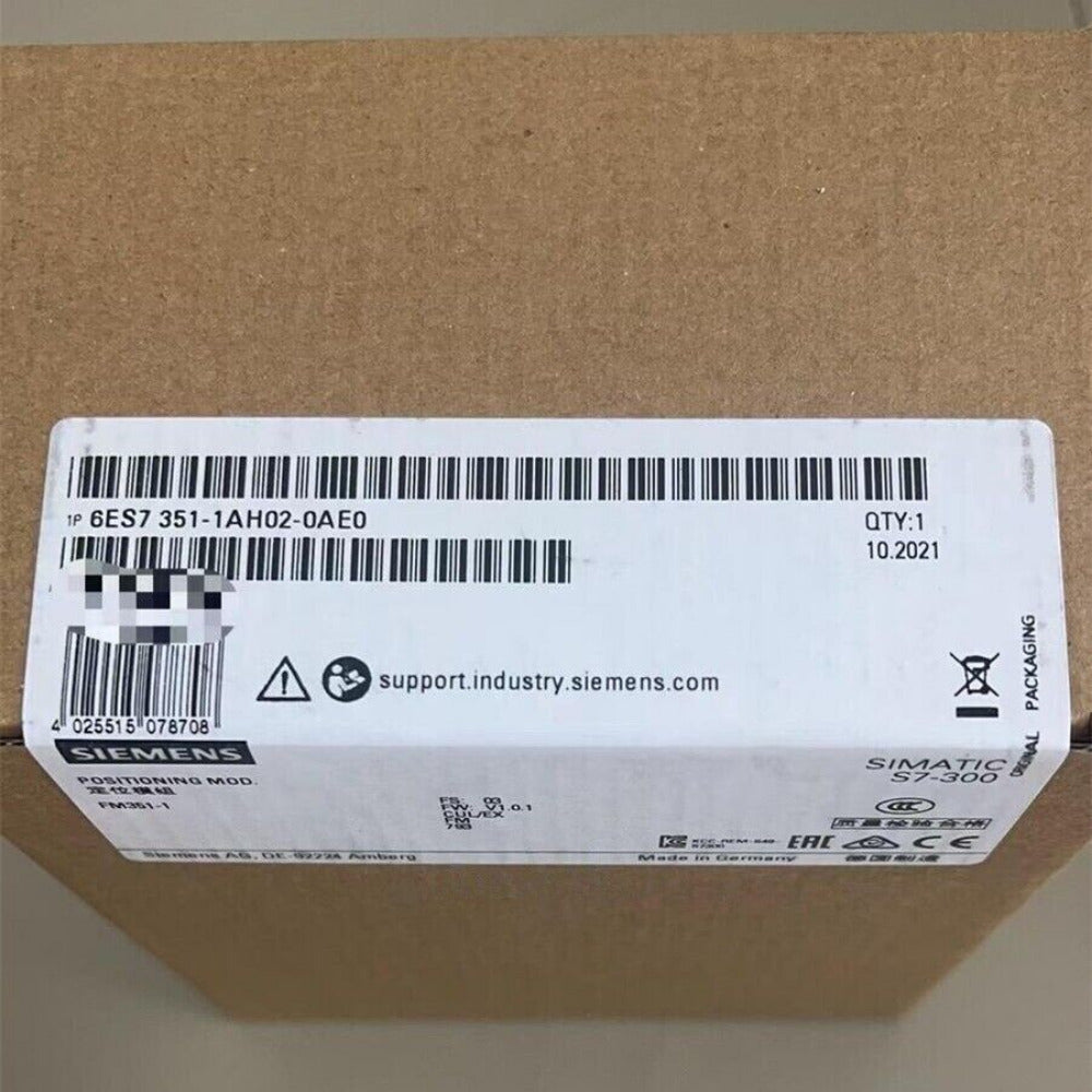 6ES7351-1AH02-0AE0 SIEMENS SIMATIC S7-300 Positioning Module FM 351Spot Goods Fedex / DHL