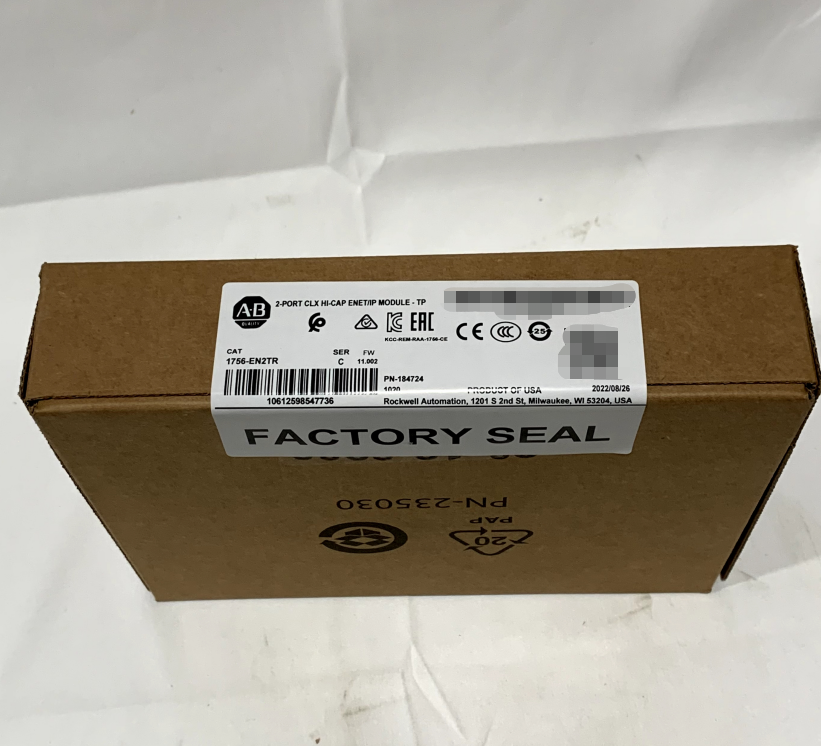 New Factory Sealed AB 1756-EN2TR ControlLogix PLC Module 1756EN2TR Fedex or DHL