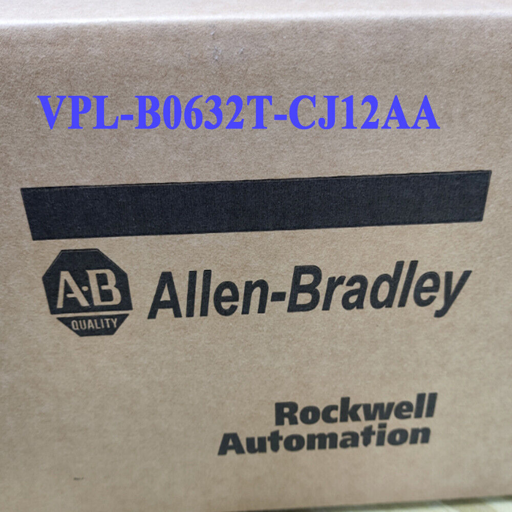 New sSealed Free shipping AB VPL B0632T CJ12AA Allen Bradley VPL-B0632T-CJ12AA DHL / UPS / FedEx