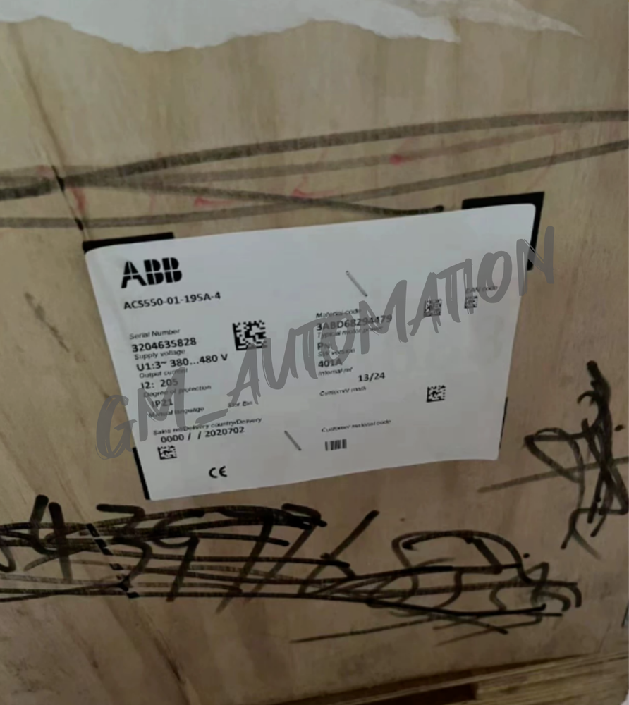 ACS550-01-195A-4 ABB Inverter Brand New By DHL or FedEx Fast Shipping