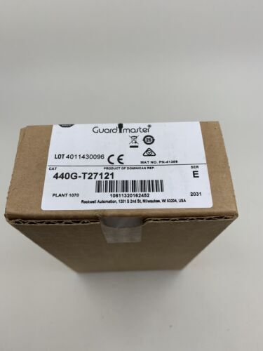 NEW IN BOX AB Allen Bradley 440G-T27121 Guard Master TLS1-GD2 Interlock Switch DHL / UPS / FedEx