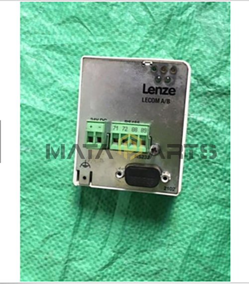 one Used Lenze EMF2102IBCV001 COMMUNICATION MODULE