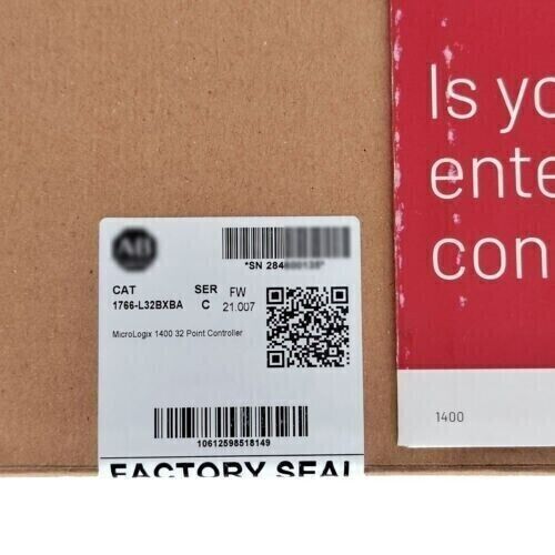 New Allen-Bradley 1766-L32BXBA SER C MicroLogix 1400 Controller 1766L32BXBA US DHL / UPS / FedEx