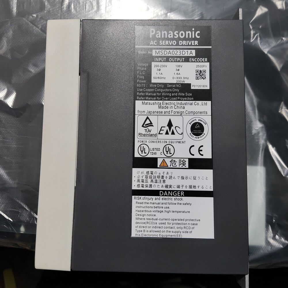 1PC New In Box Panasonic MSDA023D1A Servo Drive Expedited Shipping