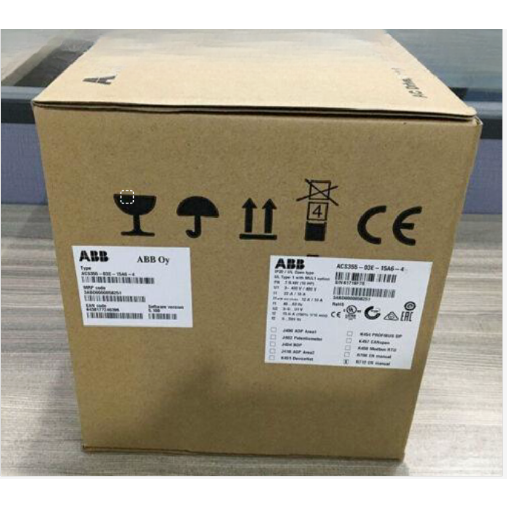 ACS355-03E-15A6-4 ABB Frequency Converter Brand New in Box!Spot Goods Zy