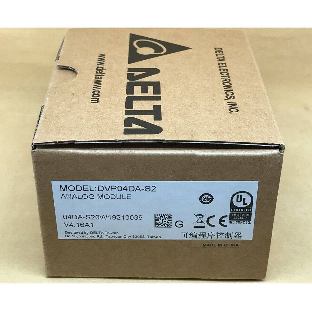 1PC New Delta DVP04DA-S2 PLC Module Expedited Shipping DVP04DAS2 DHL / UPS / FedEx