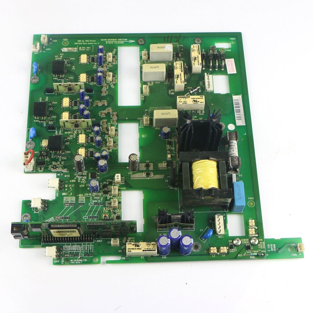 Used & Tested ABB RINT-5611C Inverter ACS800 Series Driver Board DHL / UPS / FedEx