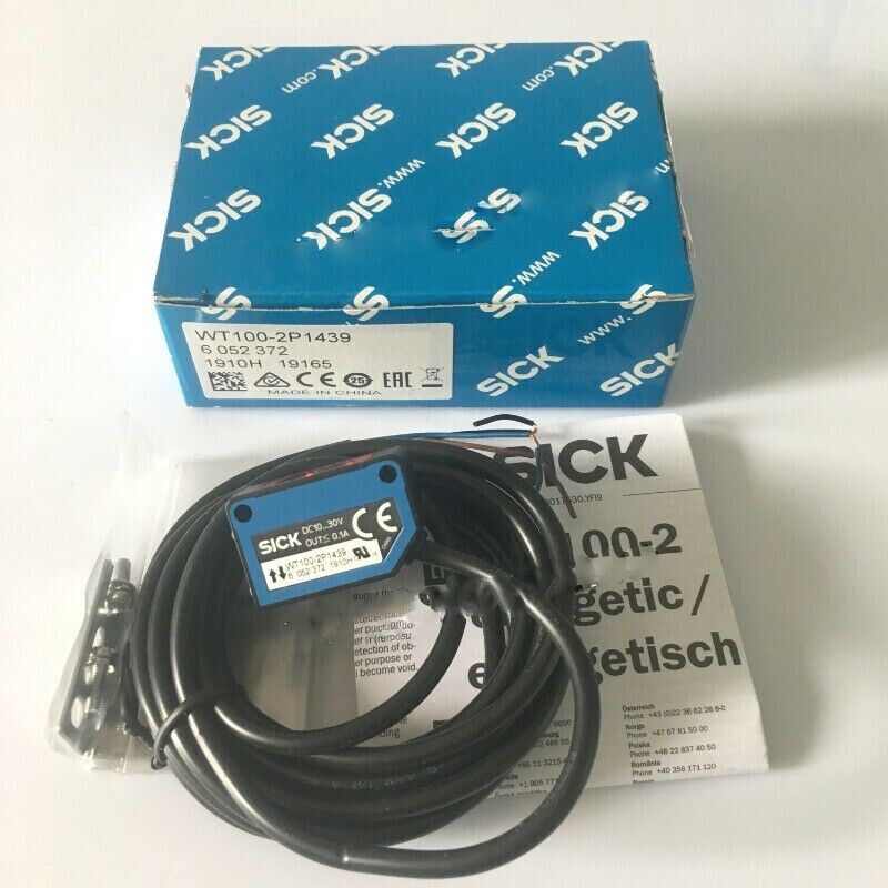 1PC New SICK WT100-2P1439 Photoelectric Switch Free Shipping WT1002P1439 DHL / UPS / FedEx