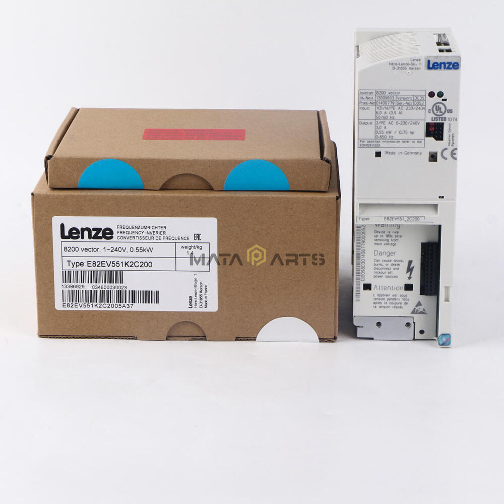 1PC Lenze E82EV551_2C200 E82EV551K2C200 Inverter New