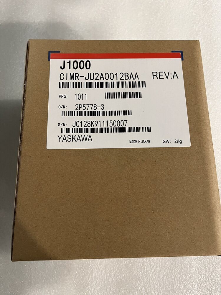 New Yaskawa CIMR-JU2A0012BAA in Stock By DHL/UPS/FedEx Fast Shipping  UPS /  Fedex / DHL