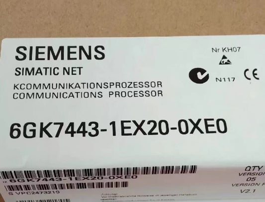 6GK7 443-1EX20-0XE0 NEW SIEMENS 6GK7443-1EX20-0XE0 1EX2O-OXEO S7-400 CP 443-1 UPS / DHL / Fedex