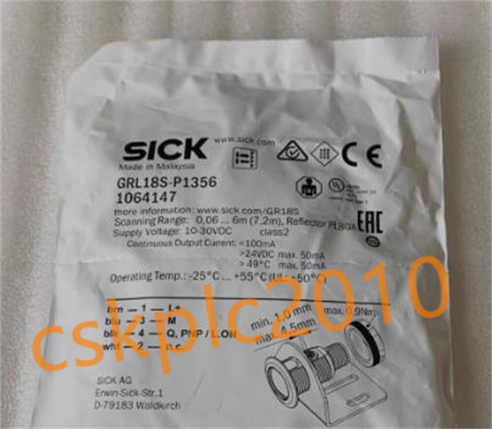 1 PCS NEW IN BOX SICK Photoelectric sensor GRL18S-P1356 1064147