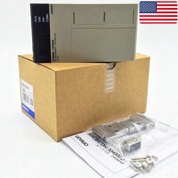 Brand New In Box Omron C200HX-CPU64-E - US Stock DHL / UPS / FedEx