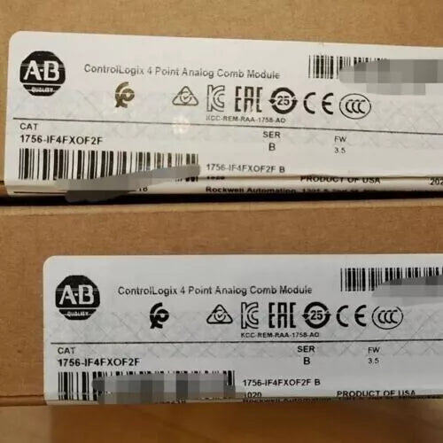 New Factory Sealed AB 1756-IF4FXOF2F /B ControlLogix 6 Point Analog Combo Module DHL / UPS / FedEx