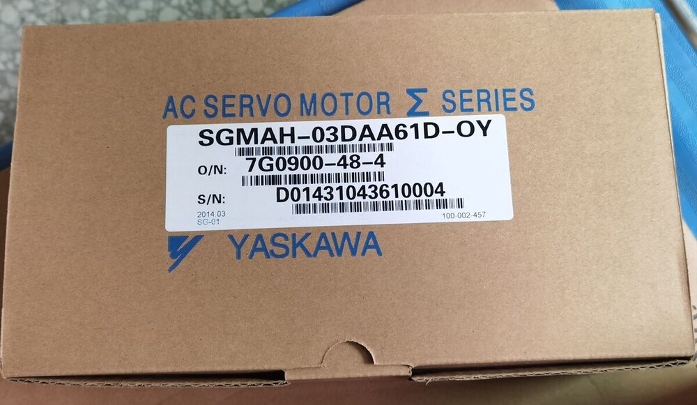 1PC New Yaskawa SGMAH-03DAA61D-OY Servo Motor Expedited Shipping