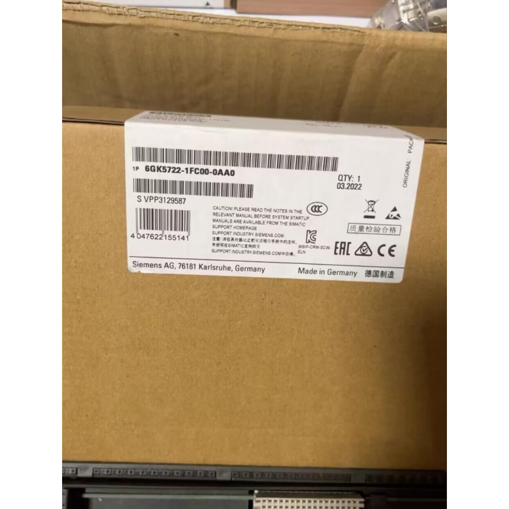 6GK5722-1FC00-0AA0 SIEMENS INdustrial Ethernet Module Brand New!Spot Goods Fedex / DHL