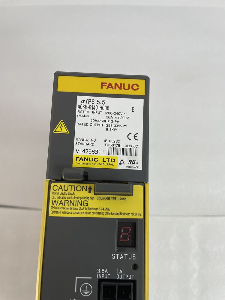 FANUC A06B-6140-H006 SERVO Driver A06B6140H006 New In Box Expendited ShippingDHL / UPS / FedEx