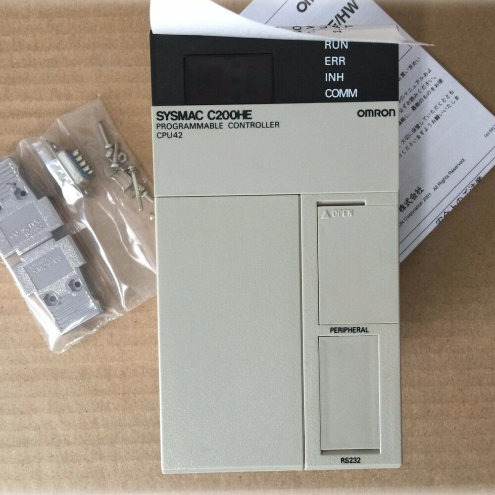 OMRON CPU Unit C200HE-CPU42 C200HECPU42 Original New in Box NIB Free Ship DHL / UPS / FedEx