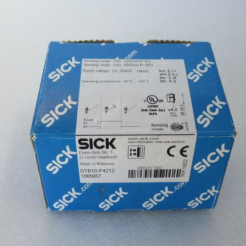 New In Box SICK 1065857 GTB10-P4212 Photoelectric Switch Sensor SICK GTB10-P4212 UPS / DHL / Fedex