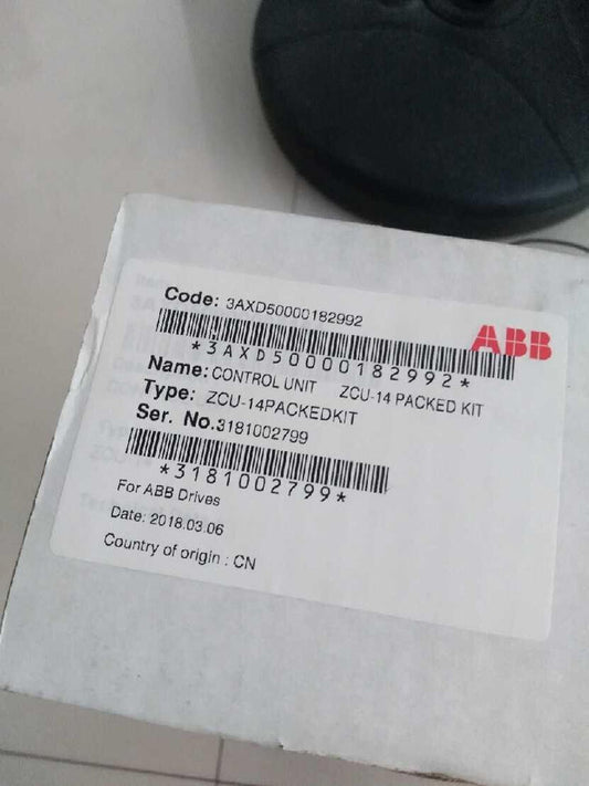 NEW ORIGINAL ABB ZCU-14 ACS880 CONTROL UNIT ZCU14 EXPEDITED SHIPPING UPS / DHL / Fedex