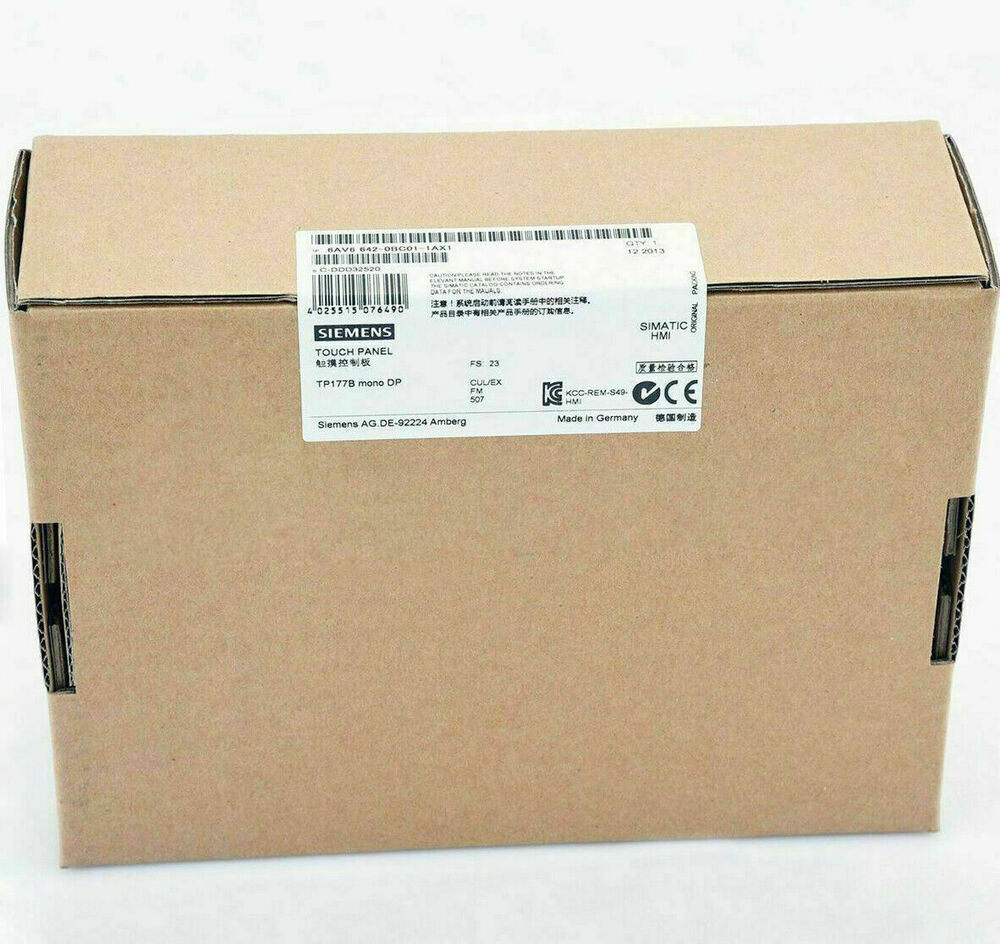 1 PCS 6AV6642-0BC01-1AX1 New Siemens HMI 6AV6642-0BC01-1AX1 TOUCH PANEL