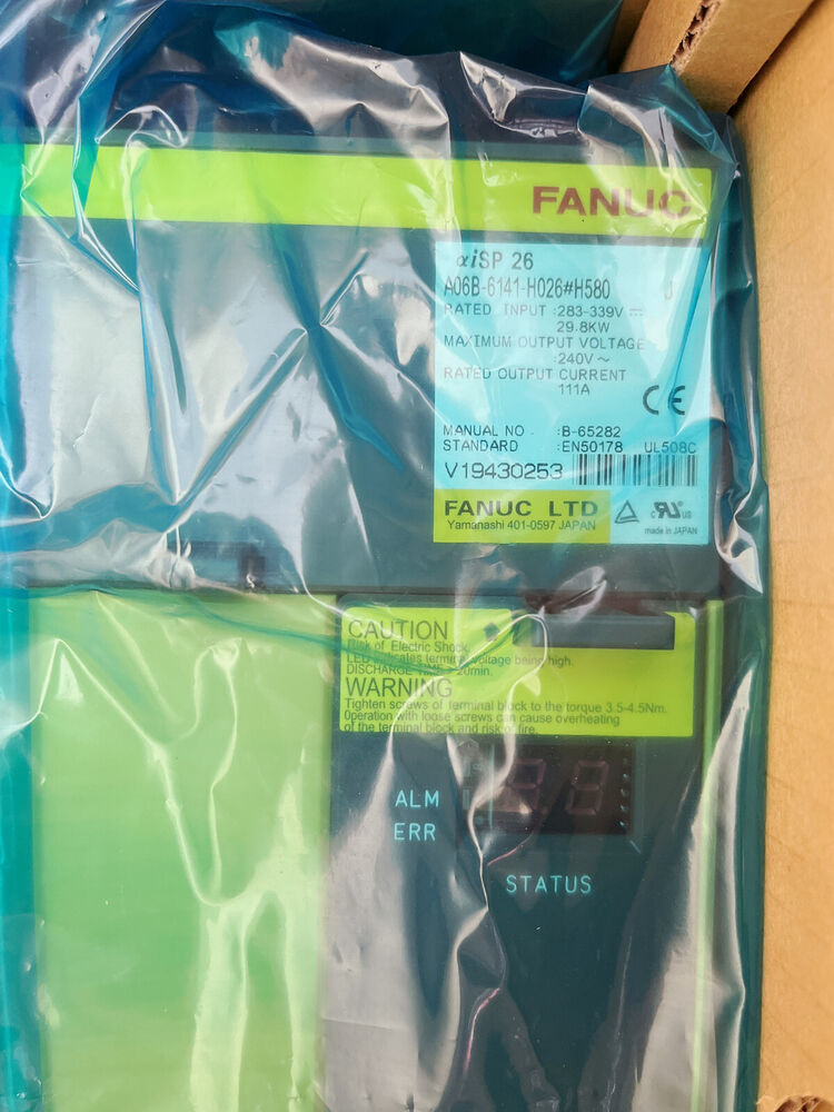 Fanuc A06B-6141-H026#H580 Servo Drive New One Expedited Shipping UPS / DHL / Fedex