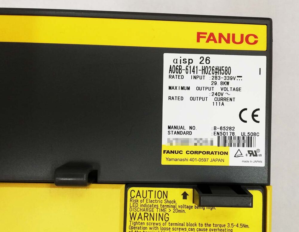 NEW FANUC A06B-6141-H026#H580 Servo Drive DHL / UPS / FedEx