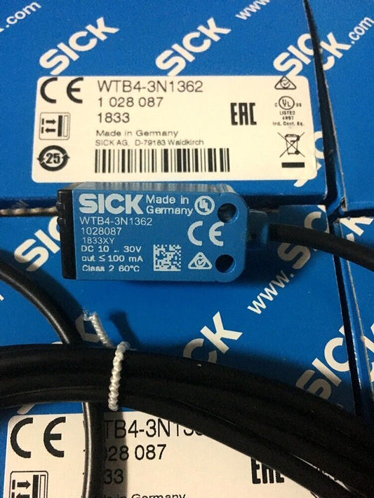 1PC New SICK WTB4-3N1362 Photoelectric Sensor WTB43N1362 DHL / UPS / FedEx