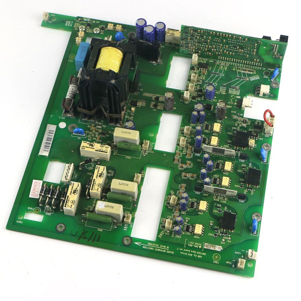 Used & Tested ABB RINT-5611C Inverter ACS800 Series Driver Board DHL / UPS / FedEx